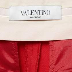 Valentino Red Wool Shorts S