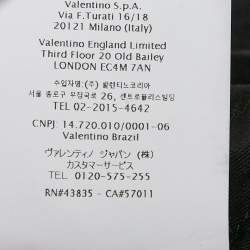 Pre Owned Valentino Black Denim Detachable Ostrich Feather Cuff Cropped Jeans M