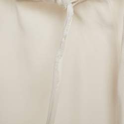 Valentino Off-White Crepe Pants M