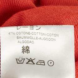 Valentino Red Jersey Tank Top M