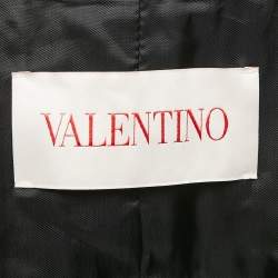 Valentino Black Wool Double Breasted Blazer M