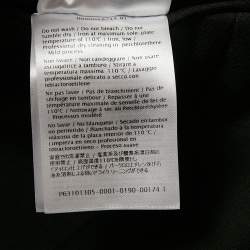 Valentino Black Wool Double Breasted Blazer M