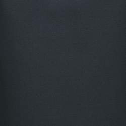 Valentino Black Wool Blend Neck Detail Mini Dress S