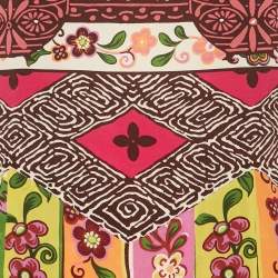 Valentino Multicolor Printed Silk Mini Dress S