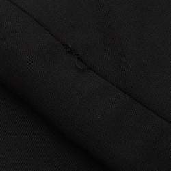 Valentino Black Wool Blend Midi Skirt L