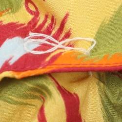 Valentino Multicolor Printed Silk Blend Dress S