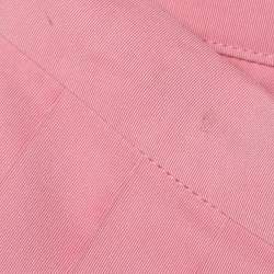 Valentino Pink Cotton Blend Pleated Skirt S