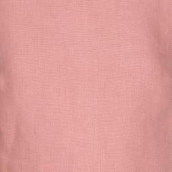 Valentino Pink Linen Sleeveless Top S
