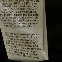 Pre Owned Valentino Black Silk Blend Single Breasted Blazer M