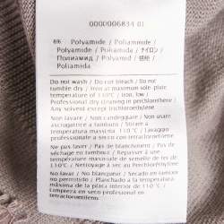 Pre Owned Valentino Mauve Lace and Knit V-Neck Sweater Dress S