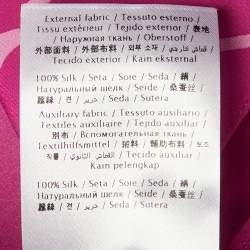 Pre Owned Valentino Pink Panther Print Silk Crêpe de chine Blouse L