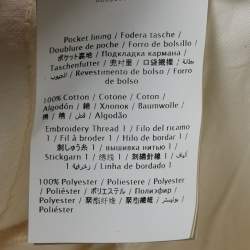 Pre Owned Valentino White Embroidered Denim Romper M