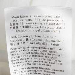 Pre Owned Valentino White Archive Manifesto Bandana Print Crew Neck T-Shirt L