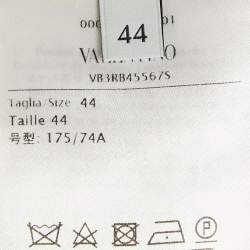 Pre Owned Valentino Multicolor Floral Print Cotton Wide Leg Trousers M