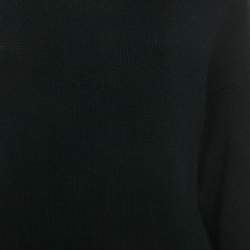 Pre Owned Valentino Black Cashmere One Shoulder Sweater XS