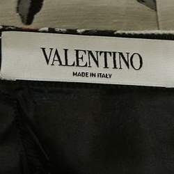 مملوكة مسبقًا Valentino White Floral Jacquard Pencil Skirt S