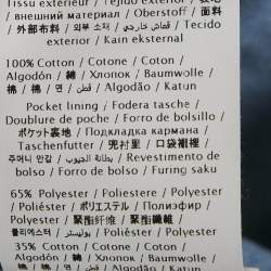 مملوكة مسبقًا فستان ماكسي فالنتينو دنيم أزرق بشعار V مقاس كبير - لارج