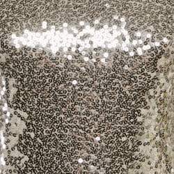 مملوكة مسبقًا Valentino Grey/Silver Sequin Embellished Jersey Bodysuit M