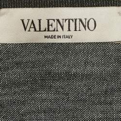 Pre Owned Valentino Green Lace Trim Wool Cardigan S