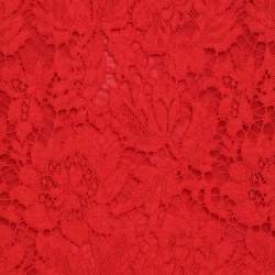 مملوكة مسبقًا فساتين فالنتينو حمراء دانتيل ميدي مقاس صغير (سمول)