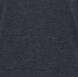 Pre Owned Valentino Grey Wool Knit Lace Trim Caped Sweater M