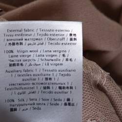 Pre Owned Valentino Blush Pink Wool & Lace Belted Cardigan XS