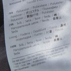 Pre Owned فستان فالنتينو تصميم حرف أيه نمط باترفلاي حاكار لوركس ميتالك متعدد الألوان متوسط