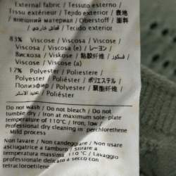 مملوكة مسبقًا فستان فالنتينو تريكو بيونتيل أخضر مينت بأكمام قصيرة مقاس متوسط - ميديوم