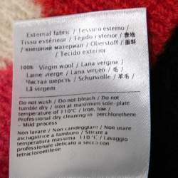 Pre Owned Valentino Multicolor Polka-Dot Patterned Wool Carmen Sweater L