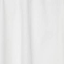 Pre Owned Valentino White Cotton & Silk Trim Oversized Shirt M