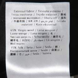 مملوكة مسبقًا Valentino Brown Animal Print Wool & Silk High Waisted Shorts S