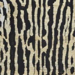 Pre Owned Valentino Beige Animal Skin Jacquard Knee Length Skirt M