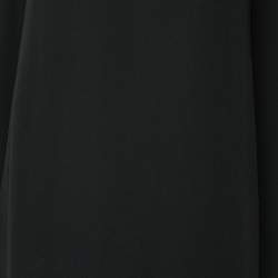 Valentino Black Silk Crepe Sleeveless Maxi Dress M