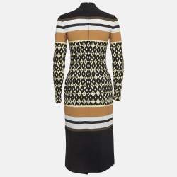 مملوكة مسبقًا Valentino Multicolor Printed Jersey Foulard Archive Midi Dress S