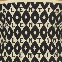 مملوكة مسبقًا Valentino Multicolor Printed Jersey Foulard Archive Midi Dress S