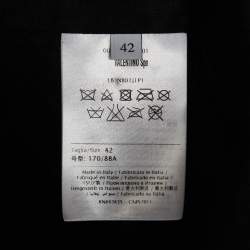 Valentino Black Suede Stud Embellished Jacket M