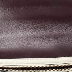 Pre Owned Valentino Multicolor Leather Small Colorblock Rockstud Glam Lock Flap Bag