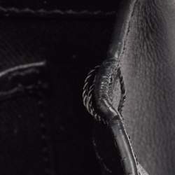 Pre Owned Valentino Black Leather Rockstud Flap Camera Shoulder Bag