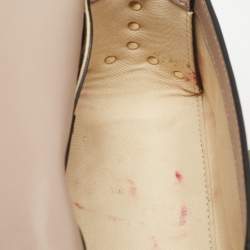 Pre Owned Valentino Beige Leather Mini Rockstud Shoulder Bag