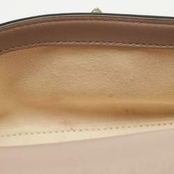 Pre Owned Valentino Beige Leather Mini Rockstud Shoulder Bag