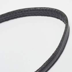 Pre Owned Valentino Black Leather Bow Top Handle Bag