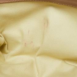 Pre Owned Valentino Beige Leather Rockstud Shoulder Bag