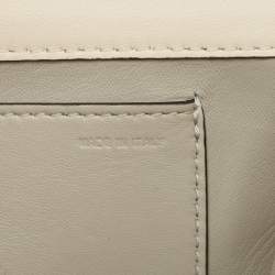 Pre Owned Valentino Beige Leather Loco Shoulder Bag