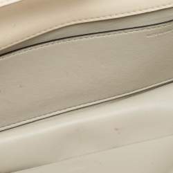 Pre Owned Valentino Beige Leather Loco Shoulder Bag