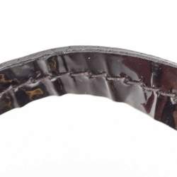 Pre Owned Valentino Multicolor Satin and Patent Leather Rosier Tote