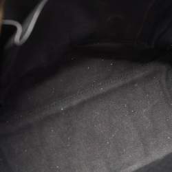 Pre Owned Valentino Black Leather Small Rockstud Trapeze Tote