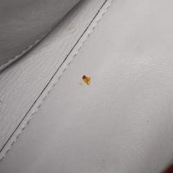 Pre Owned Valentino Ash Grey Leather My Rockstud Top Handle Bag