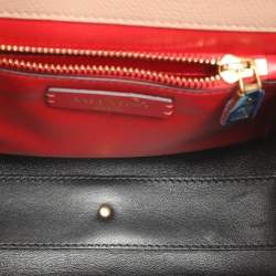 Pre Owned Valentino Beige Leather Small VSLING Top Handle Bag