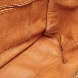 مملوكة مسبقًا Valentino Brown Leather Braided Handle To Be Cool Tote