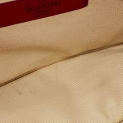 Pre Owned Valentino Multicolor Leather Medium Glam Lock Chain Shoulder Bag